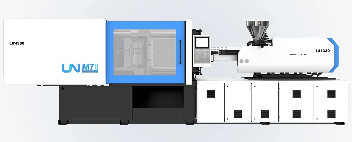 300 Ton Hydraulic Injection Molding Machine (UN300) with IU1330 Injection Unit