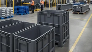 Industrial and Logistics manufactured using a 350 ton injection molding machine