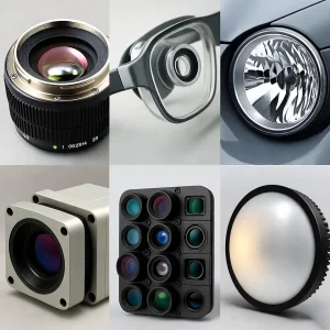 Optical-grade components molded using the 450Ton all-electric injection molding machine